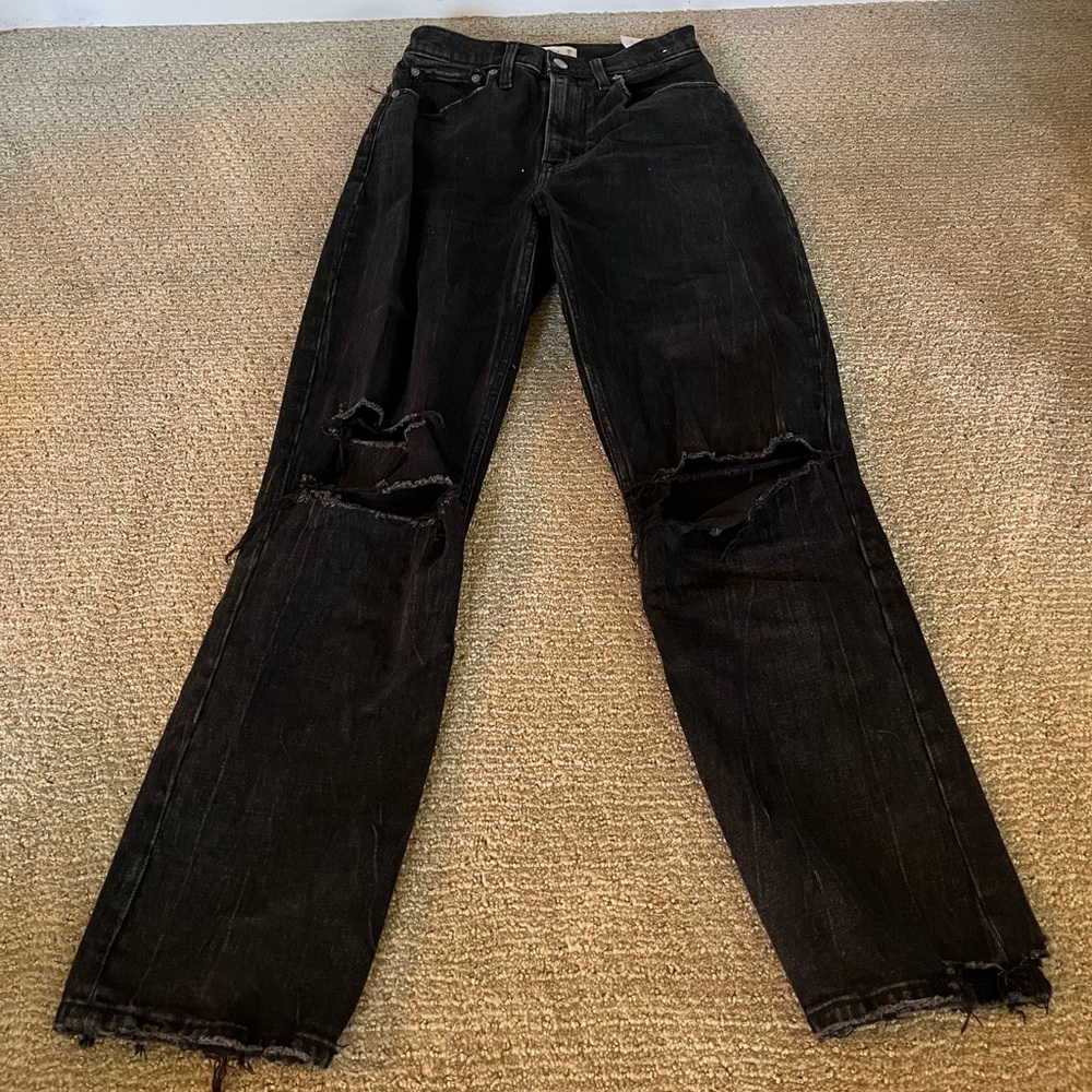 Curve Love Ultra High Rise Ankle Straight Jeans